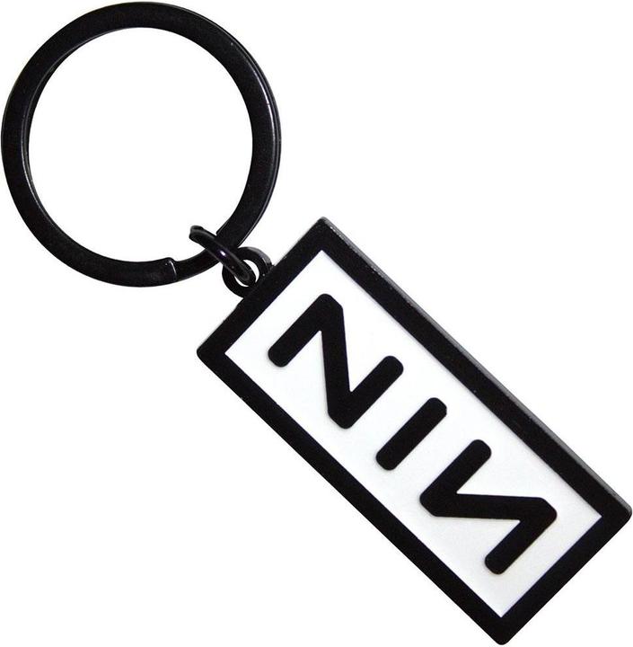 Actual product image Nine Inch Nails Logo Keyring