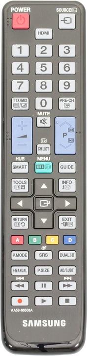 Produktbild Samsung AA59-00508A Fernbedienung IR Wireless TV Drucktasten (Universal Fernbedienung, Infrarot)