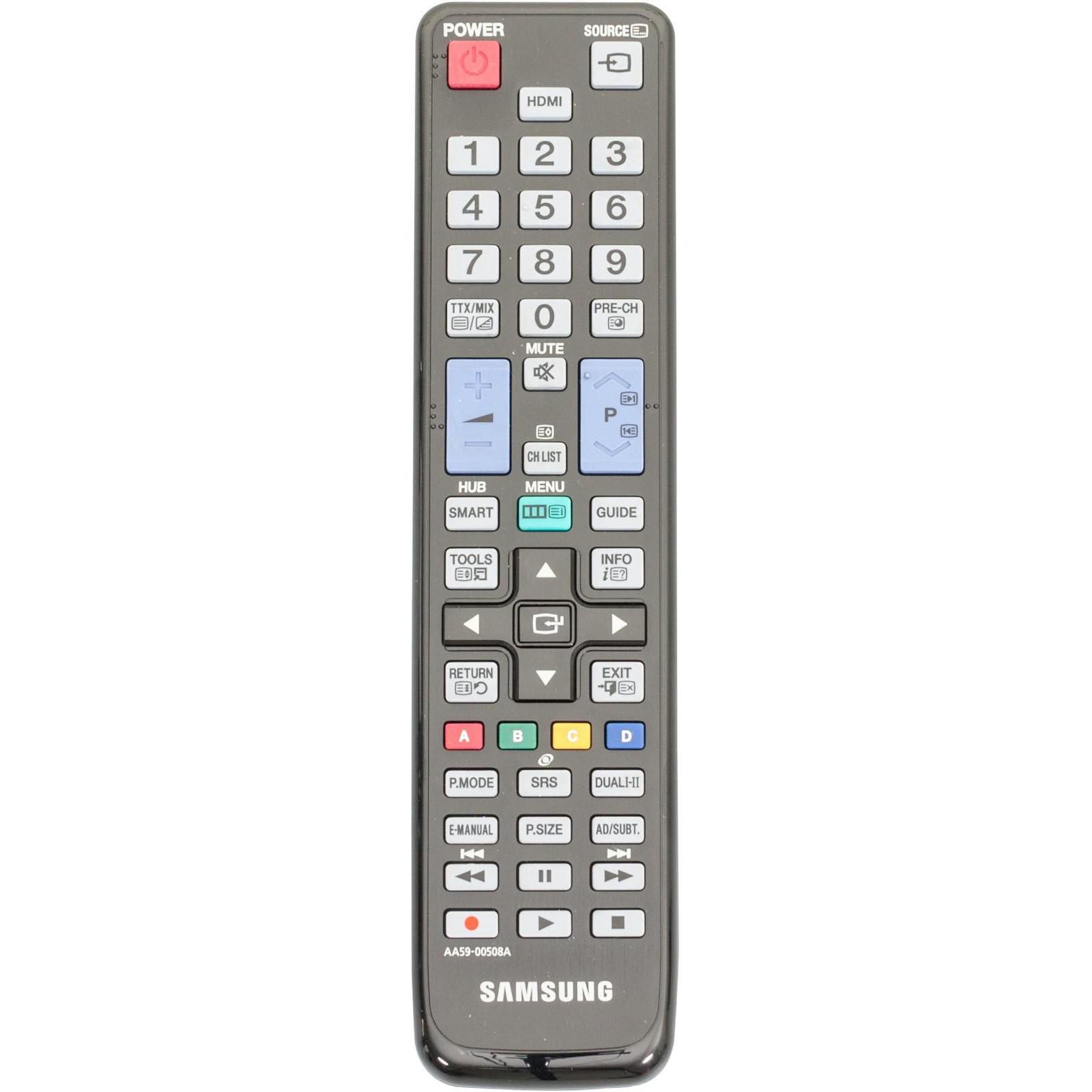 Samsung AA59-00508A Fernbedienung IR Wireless TV Drucktasten (Universal Fernbedienung, Infrarot), Fernbedienung