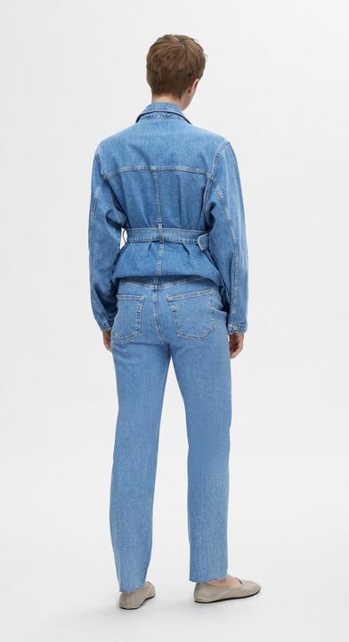 Produktbild Selected High Waist Straight Fit Jeans (W26/L32)