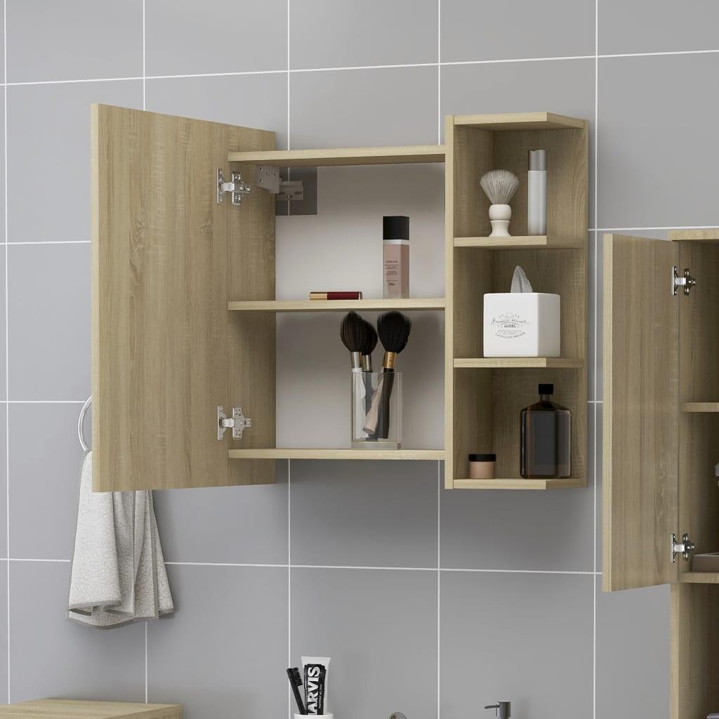 Thumbnail - VidaXL, Spiegelschrank, Brigite (62.5 x 20.5 x 64 cm)