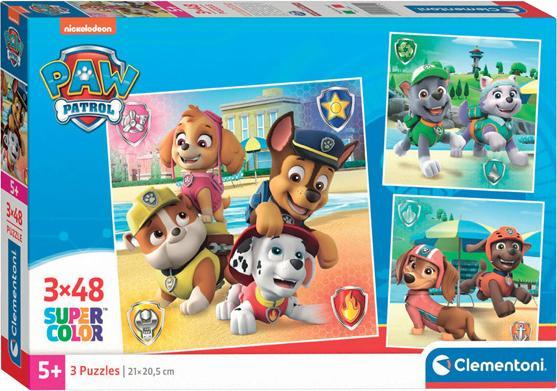Produktbild Clementoni Paw Patrol Puzzel 3x48st. (48 Teile)