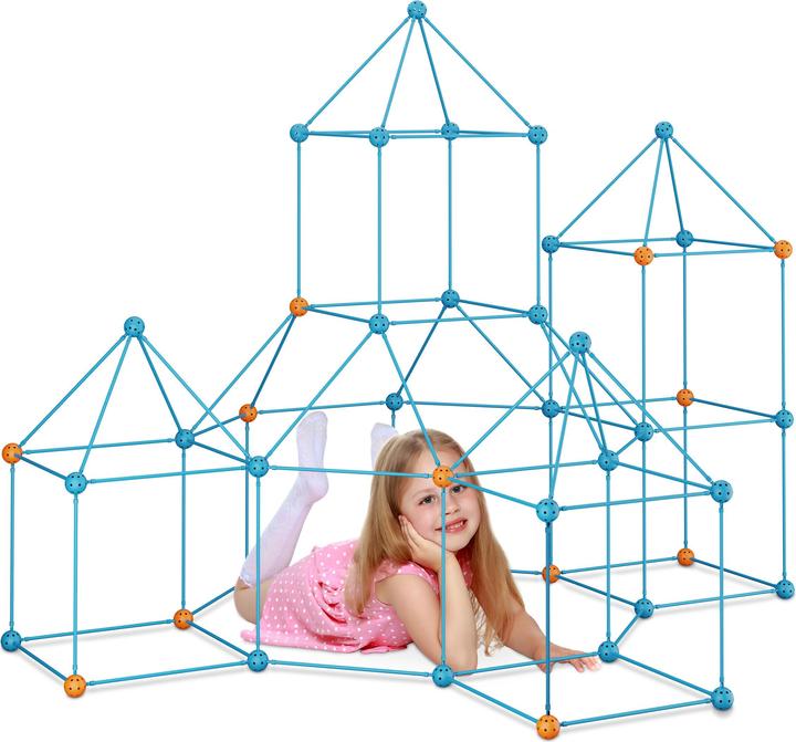 Relaxdays 132-piece construction toy set