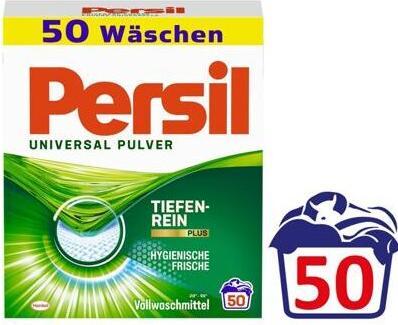 Persil Color Pulver 50Wl (50 Cicli di lavaggio, Detersivo in polvere)