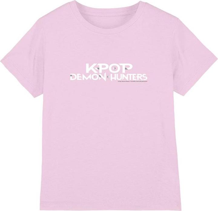 Immagine prodotto K-Pop Demon Hunters Maglietta Logo Bambini (140, 146)
