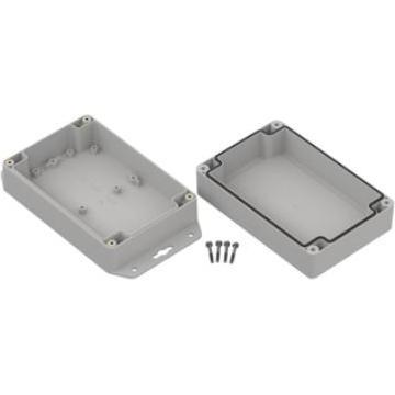 Rs Pro Polycarbonat Gehäuse, Aussenmass 60 x 100 x 150mm (Gehäuse), Elektronikzubehör + Gehäuse, Transparent