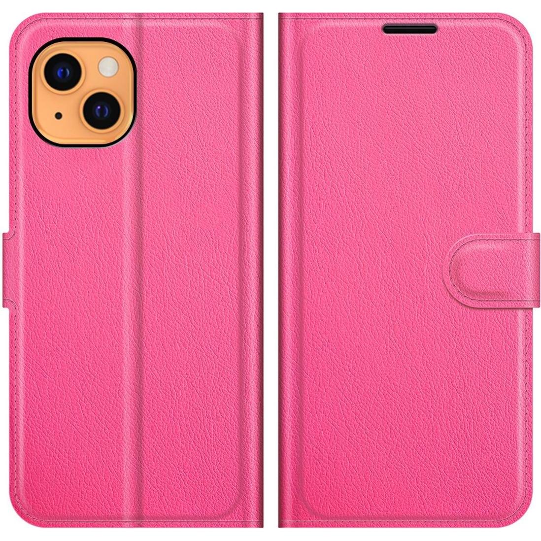 König Design Hülle Handy Schutz für Apple iPhone 13 mini Case Cover Tasche Etuis Bumper Rosa (Apple iPhone 13 mini), Sma...