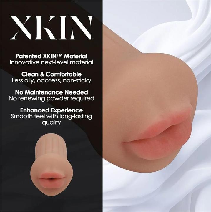 Produktbild Xkin Raw - The Grip - TPE Small Masturbator - 137g - Tan
