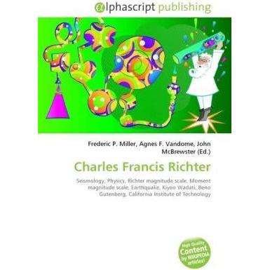 Charles Francis Richter, Fachbücher von Agnes F. Vandome, Frederic P. Miller, John McBrewster