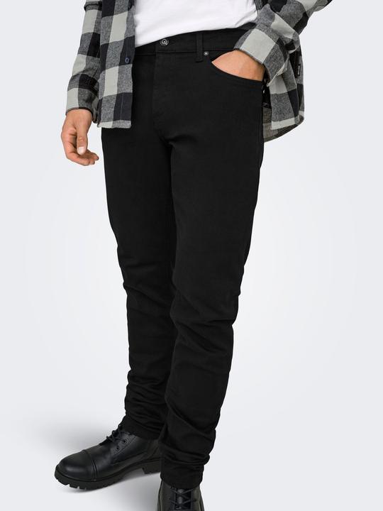 Produktbild Only & Sons Slim Fit Niedrige Taille Jeans Slim Fit Jeans (W33/L34)