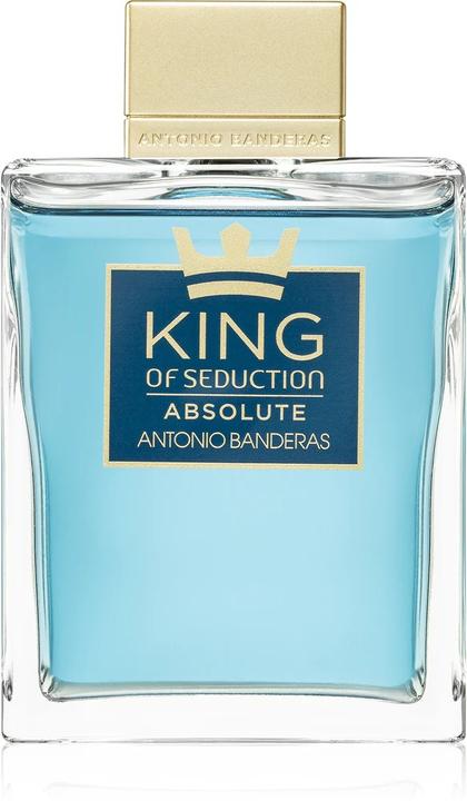 Produktbild Antonio Banderas Banderas Perfumes King of Seduction Absolute Eau de Toilette for Men Long Lasting Elegant Casual and (Eau de Toilette, 200 ml)
