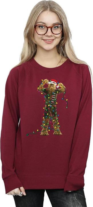 Immagine prodotto Star Wars Chewbacca Christmas Lights Felpa Donna (XXL)