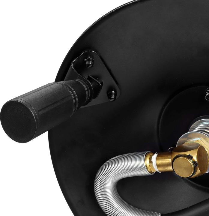 Actual product image Wiltec Compressed air hose reel 15m compressed air hose reel 20bar reel