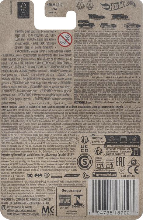 Produktbild Hot Wheels Batman (Assortiert)