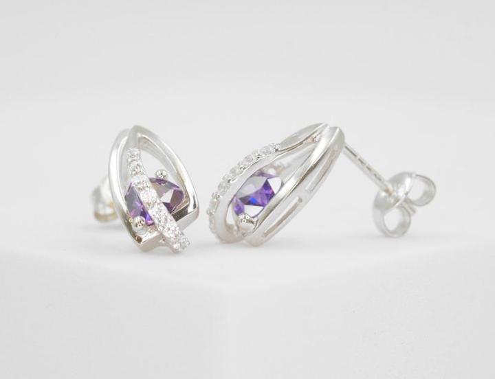 Immagine prodotto Muau Parure di bijouterie en argent zircone 925 (Argento 925)