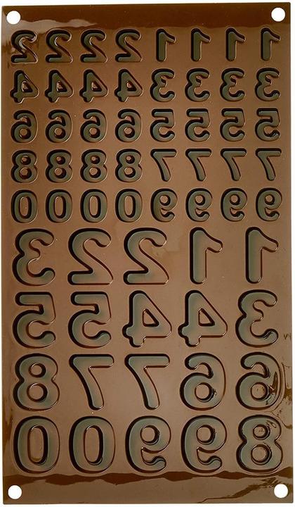 Produktbild Silikomart Sf 174 Choco 123 Silicone Mould