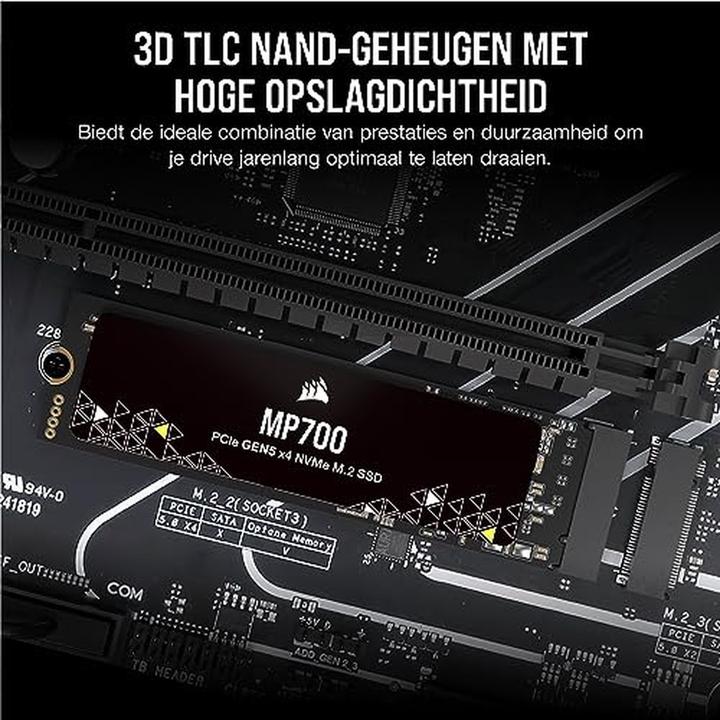 Produktbild Corsair MP700 (1000 GB, M.2 2280)