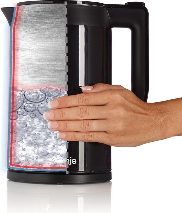 Immagine prodotto Gorenje Bollitore K17DWDII, elettrico, capacità 1,7 L, potenza 2200 W, nero (1.70 l)