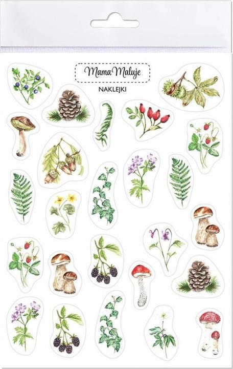 Image du produit Mama Maluje Waldbotanische Aufkleber