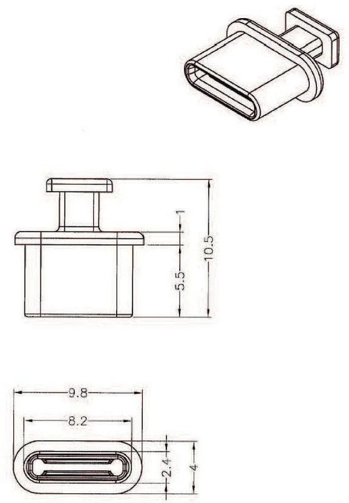 Image du produit Delock Couverture anti-poussière USB de type C (10 pièces) (Fiches et connecteurs)