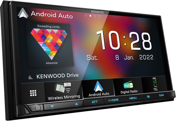 Actual product image Kenwood DMX-8021DABS (Android car, Apple Carplay)