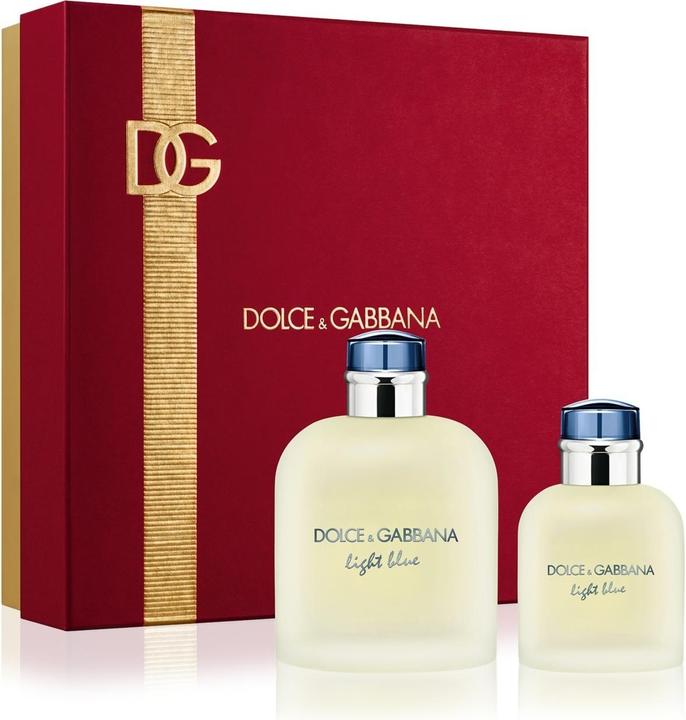 Actual product image Dolce & Gabbana Light Blue Pour Homme - Eau De Toilette 200 Ml + Eau De Toilette 75 Ml (Eau de toilette)