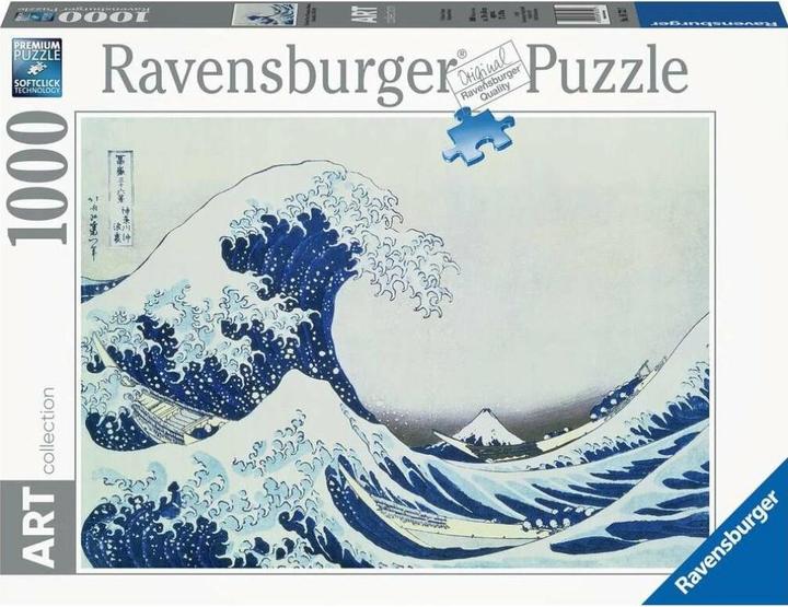 Actual product image Ravensburger 2D 1000 pcs. - Big wave in Kaganava (1000 pieces)