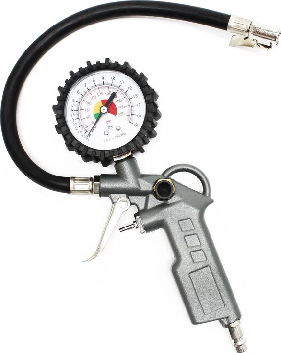 Immagine prodotto Wiltec Kit di strumenti per accessori per compressori d'aria 8 pezzi gonfiatore di pneumatici pistola per