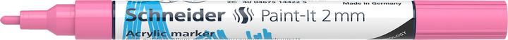 Valeurs nutritives et ingrédients Schneider Marqueur acrylique Paint-It 310 2mm rose pastel (1x)