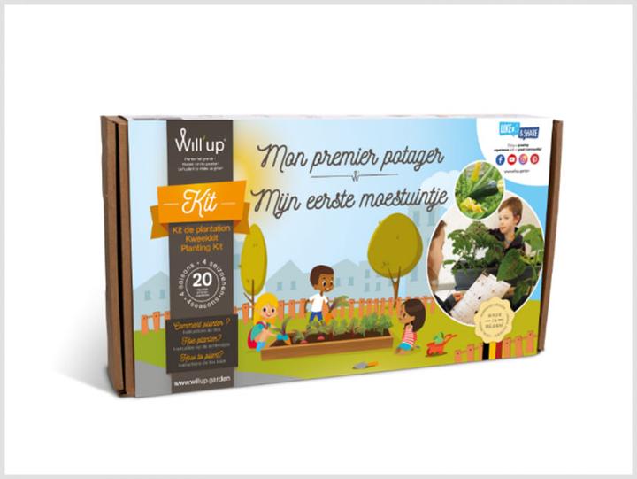 Actual product image Will Up My first vegetable garden, starter kit
