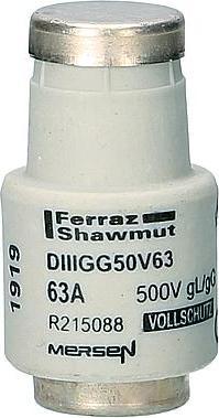 Immagine prodotto Mersen Link D-fuse D III 63A rame DIIIGG50V63 (R215088) (63 A)