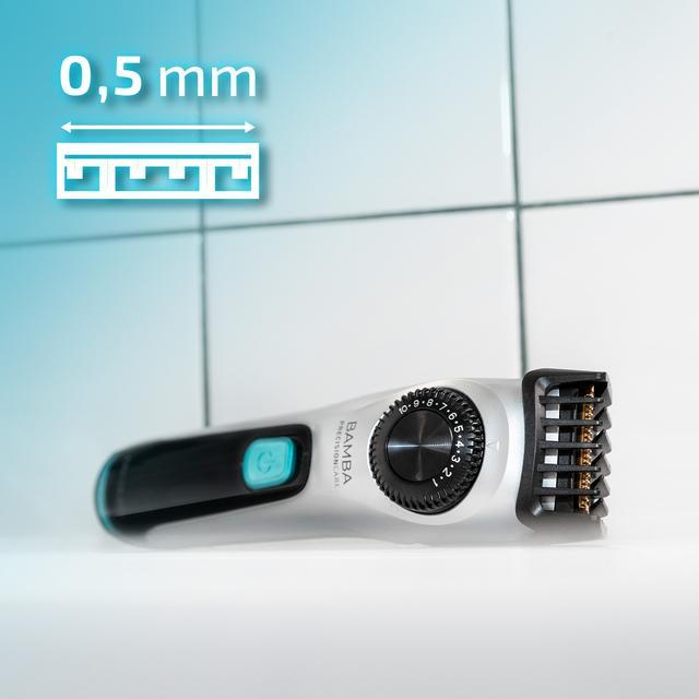 Produktbild Cecotec Bamba PrecisionCare AllDrive Pro Hair Clipper with Adjustable Wheel 75 Minutes Autonomy 19 Settings