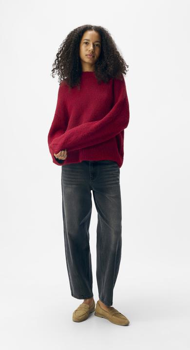 Produktbild Object Geripptes Strickpullover (M)