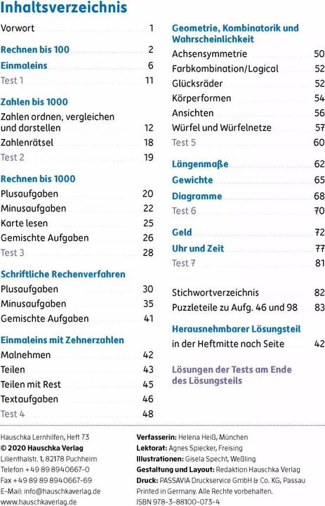 Image du produit Mathe trainieren - 3. Klasse (Allemand, Helena Hot, 2023)