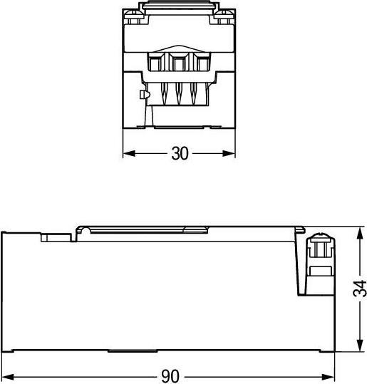 Actual product image Wago Tap module round cable - Fla