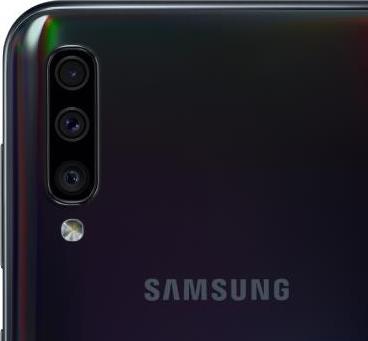 Actual product image Samsung Galaxy A50 (128 GB, Black, 6.40", Dual SIM + SD, 4G)