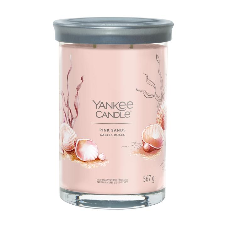 Actual product image Yankee Candle Pink Sands Signature Large Tumbler Scented Candle (567 g)