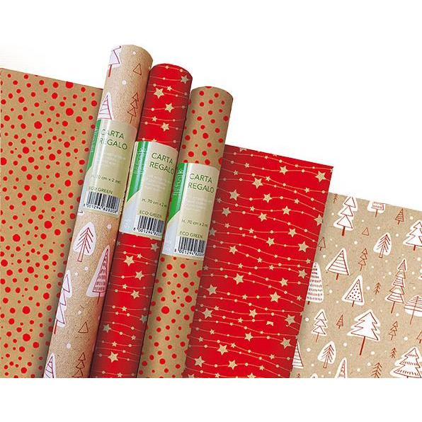Altri, Confezione regalo, Carta Regalo Natale Rotolo