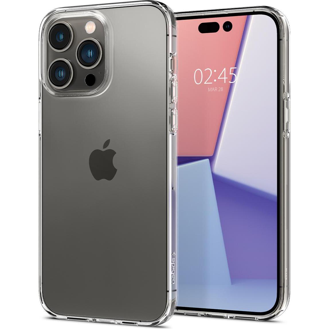 Spigen Liquid Crystal (Apple iPhone 14 Pro), Smartphone Hülle, Transparent