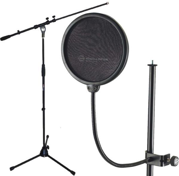 K&M 23956 Popschutz mit Mikrofonständer