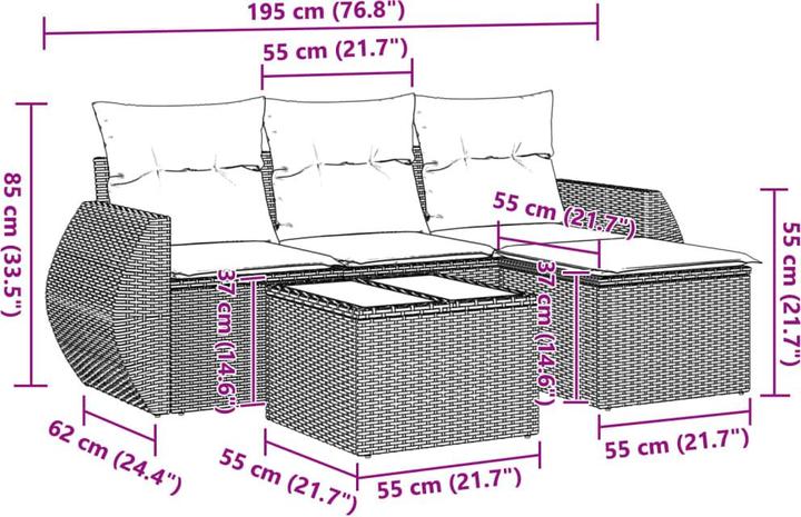 Produktbild vidaXL Edward
