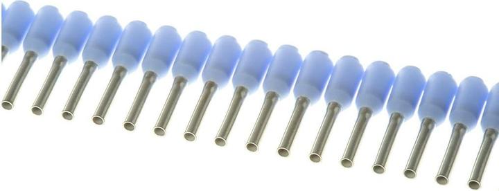 Actual product image Weidmüller H0.75/14T HBL BD, Pin terminal, Straight, Blue, Metallic, 0.75 mm², 1.4 cm, 1 cm