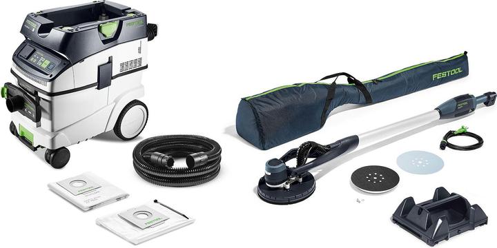 Actual product image Festool Long-neck sander and suction cup set LHS-E 225/CTL 36 set (Long-neck sander, 400 W)