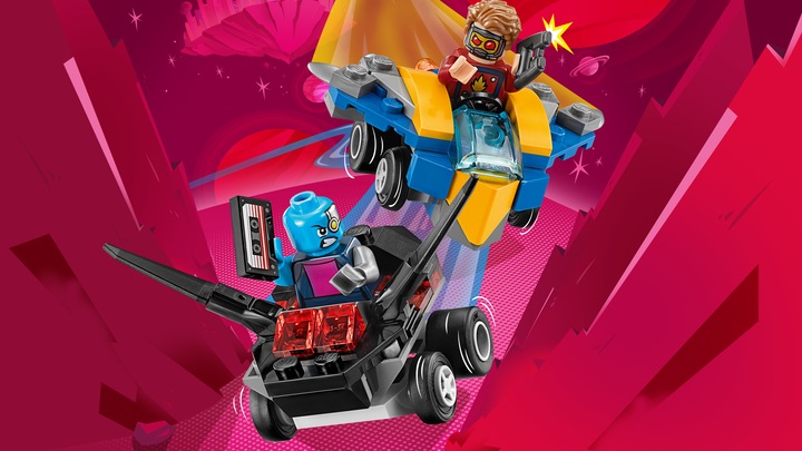 Actual product image LEGO Mighty Micros: Star-Lord vs. Nebula (76090, LEGO Marvel)