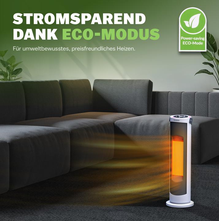 Actual product image Monzana Fan heater (2000 W)
