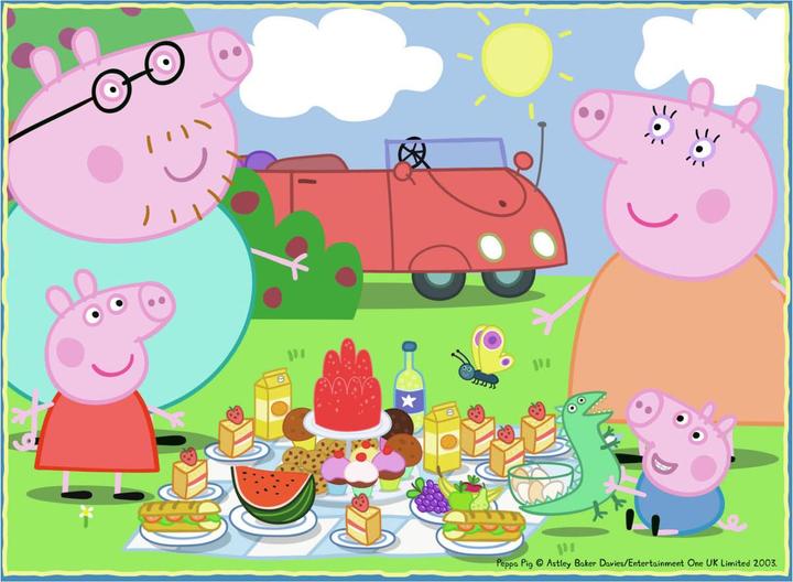 Produktbild Ravensburger Ravensbuger Puzzels 4 Puzzels 12+16+20+24 stukjes PP: Peppa Pig (24 Teile)