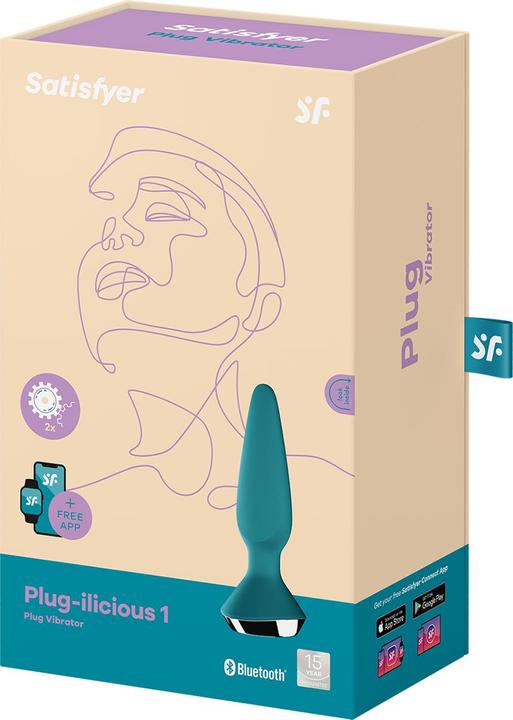 Produktbild Satisfyer Plug-ilicious 1 Plug Vibrator - Purple