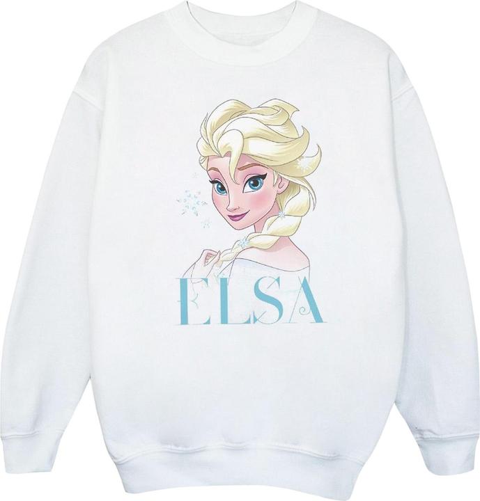 Produktbild Disney Frozen Elsa Snowflake Portrait Sweatshirt Jungen (152, 158)