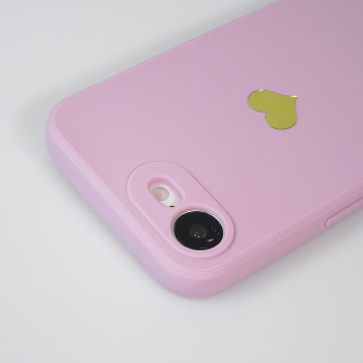 Image du produit PhoneLook Coque Silicone Mat Coeur doré (Apple iPhone 16e, Apple iPhone 17e)