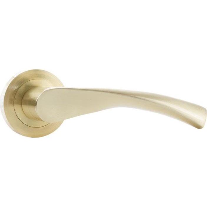 Thumbnail - Domoletti, Möbelgriff, DOOR HANDLE A01-32 INDOOR MAT BRASS